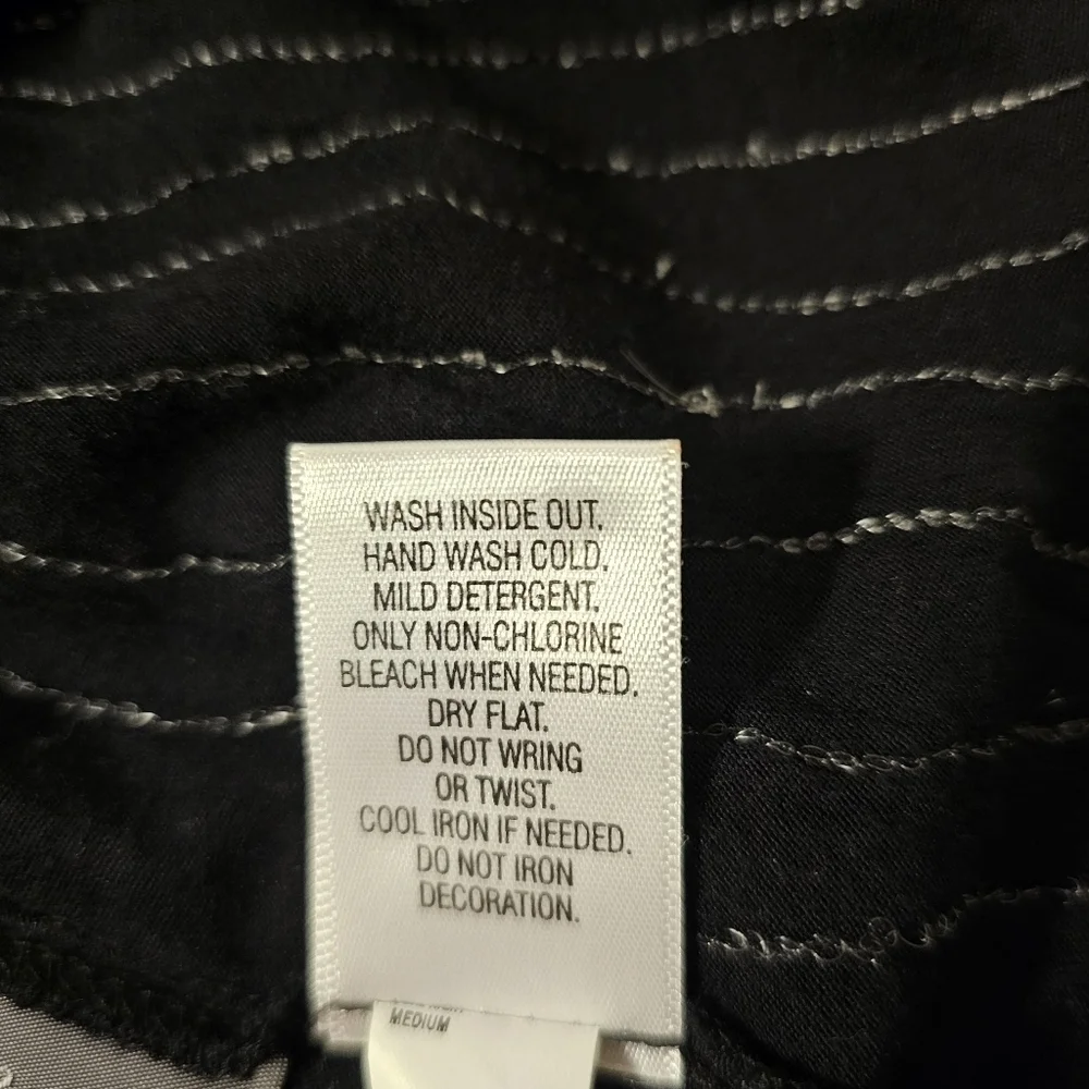 Simply Vera Vera Wang Womens Sheer Over Sequin Layer Sleeveless Top Blouse M - Picture 7 of 8